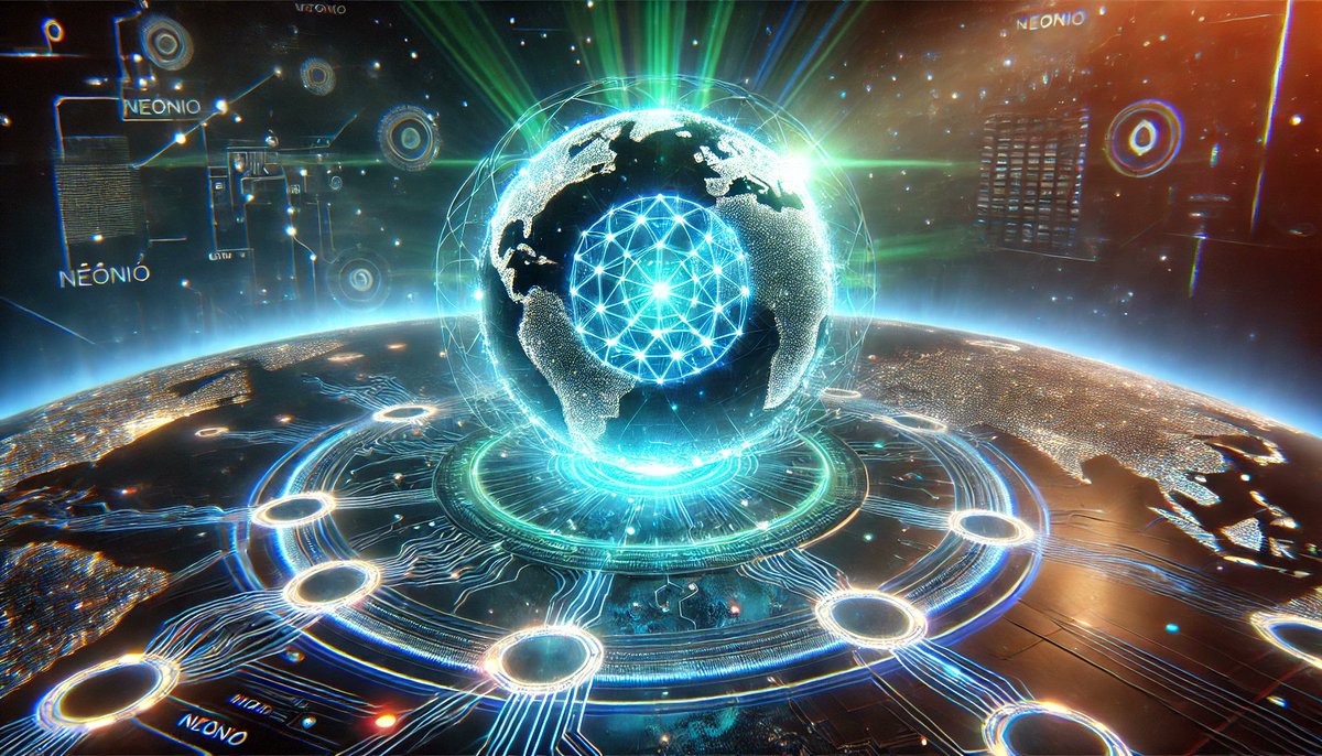 What is the real impact of AI == Blockchain... "By combining the power of Artificial Intelligence with the transparency of blockchain, we are creating a safer, more efficient and innovative future for everyone." 
Neônio
#Blockchain #Crypto
#Web3 #Technology
#Innovation