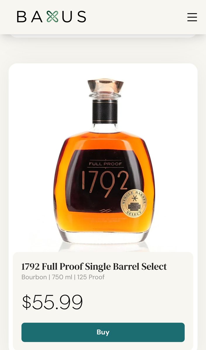 3 of the best buys on <a href="/BAXUSco/">BAXUS</a> value wise. These 1792 Full Proof picks are crazy good.