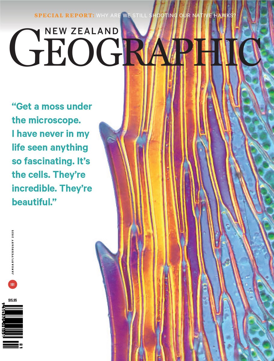 The 191st issue of New Zealand Geographic is out in stores and online now! 

In stores and online at nzgeo.com