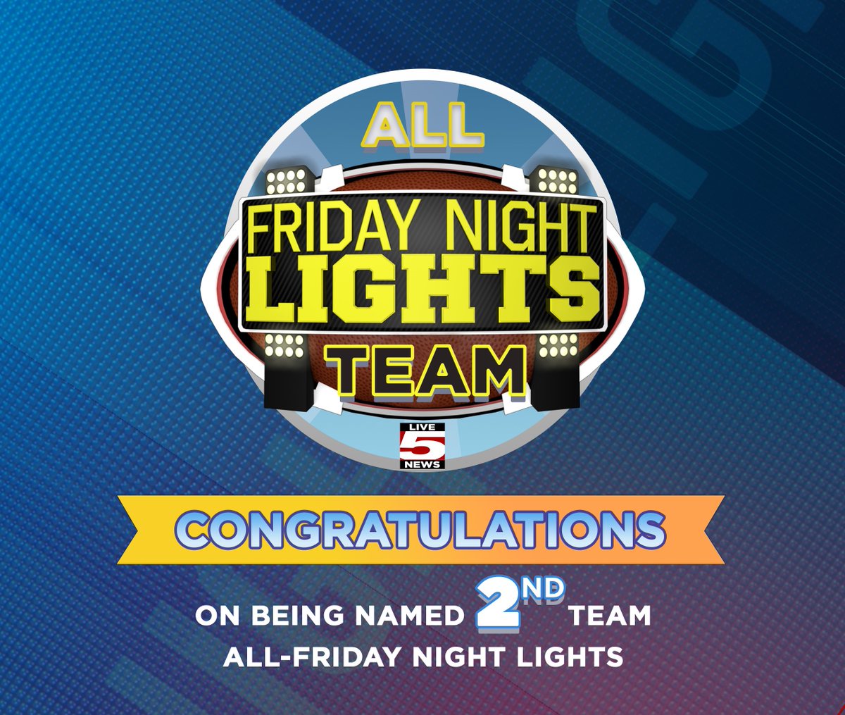 Congratulations to our 2nd team All-Friday Night Lights offense

QB - Aiden Manavian, Oceanside

RB - JJ Fludd, Porter-Gaud
          Jayden Acosta, Ashley Ridge

All-Purpose - John Whetsell, Dorchester Academy