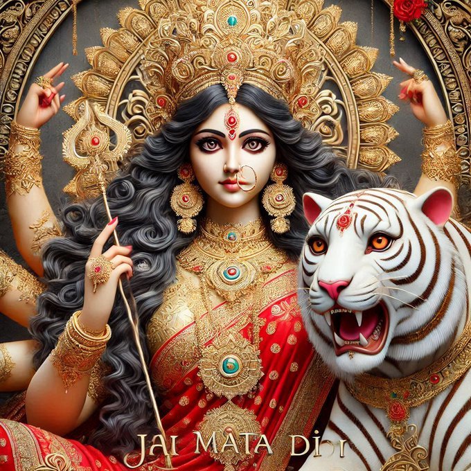 __RajeshPandey's tweet photo. अयिकलि कल्मष नाशिनि,
      कामिनी, वैदिक रूपिणि वेदमये।
क्षीर समुद्भव मंगल रूपणि,
          मन्त्र निवासिनी मन्त्रयुते।।
मंगलदायिनि अम्बुजवासिनि,
                 देवगणाश्रित पादयुते।
जय जय हे मधुसूदन कामिनी,
             धान्यलक्ष्मी परिपालय माम् ।।
#जयमाँलक्ष्मी 🔯
#जयमातादी 🕉 https://t.co/DAalYaEEdV