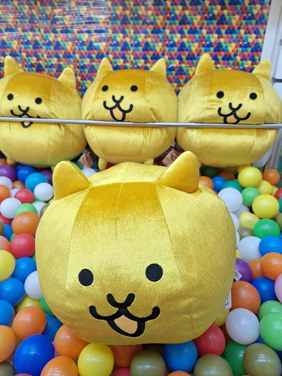 にゃんこ大戦争 BIGぬいぐるみ (金ネコ) ZZ 特大【金ネコ】にゃんこ大