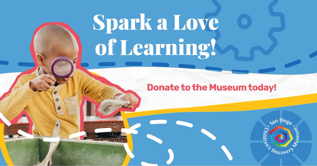 Your support sparks lifelong learning! ✨ Every gift helps provide inclusive, hands-on education, ensuring ALL children can explore, discover, and grow. Let's inspire curiosity together! Donate today: bit.ly/41nJP5Z