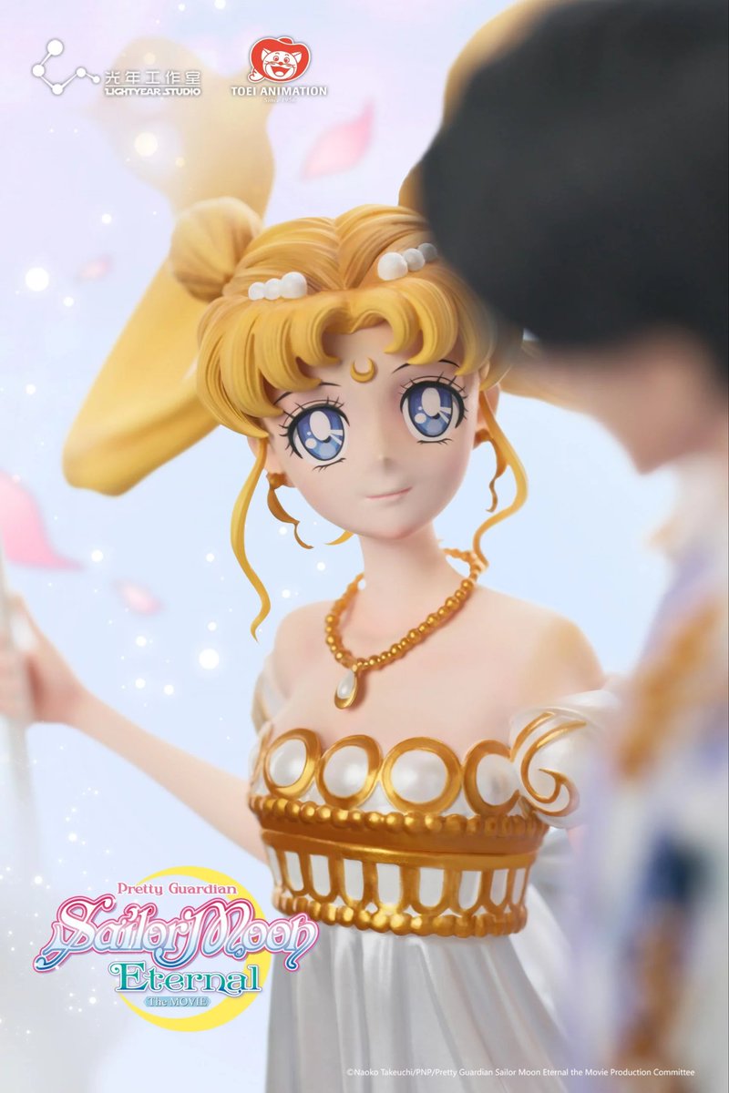 ChibiJen's tweet image. Some gorgeous new images of 'Sailor Moon Eternal' Neo Queen Serenity and King Endymion Resin Statues released!!