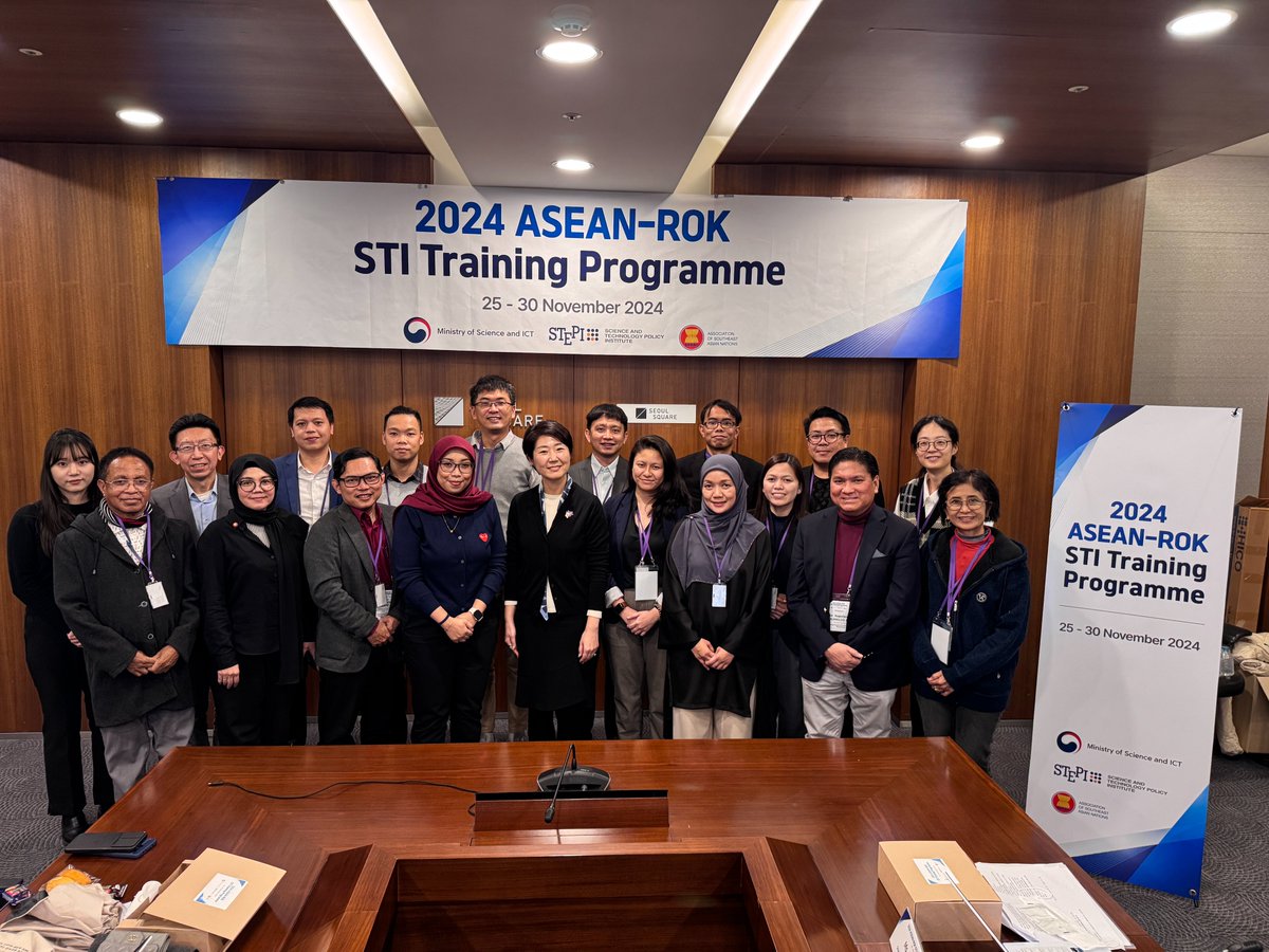 From November 25–28, 2024, the ASEAN-ROK STI Policy Training in Daejeon ...