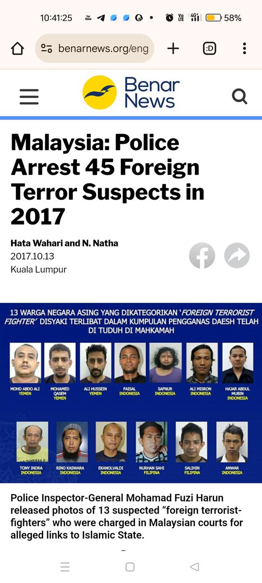 FThev95's tweet photo. @Audrey_Geralrdn @jmyopinion1 @ahnafirsyad_76 Ko kata "Daripada malydesh pergi negara orang jadi Terrori1st🤣😂🤭😜🫵" how about this?😆 https://t.co/X6pP25VHbW