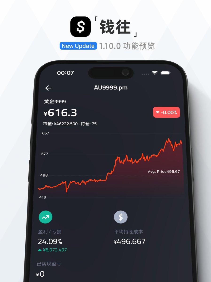 slog_app's tweet image. 「黄金」现已加入「资产组合」。钱往iOS 1.10.0版本说明。
各位CFO们大家上午好，下午好，晚上好。我是你们的产品小助理，我又又又又又又来啦！…