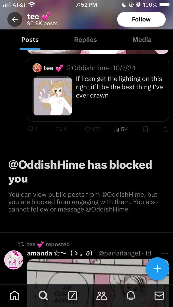 PinkyWinky501's tweet image. my proudest block #catchit