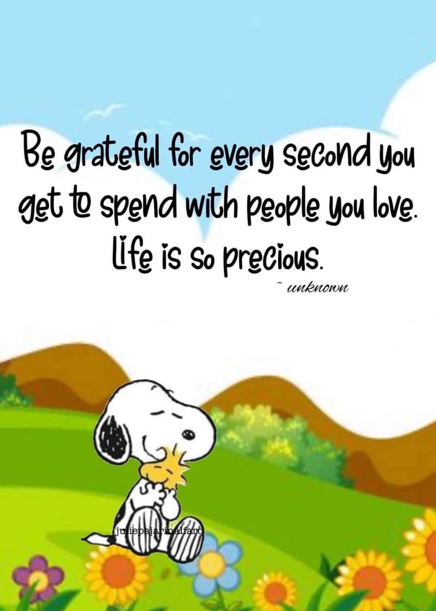 As we get older, we realize how very important this really is.