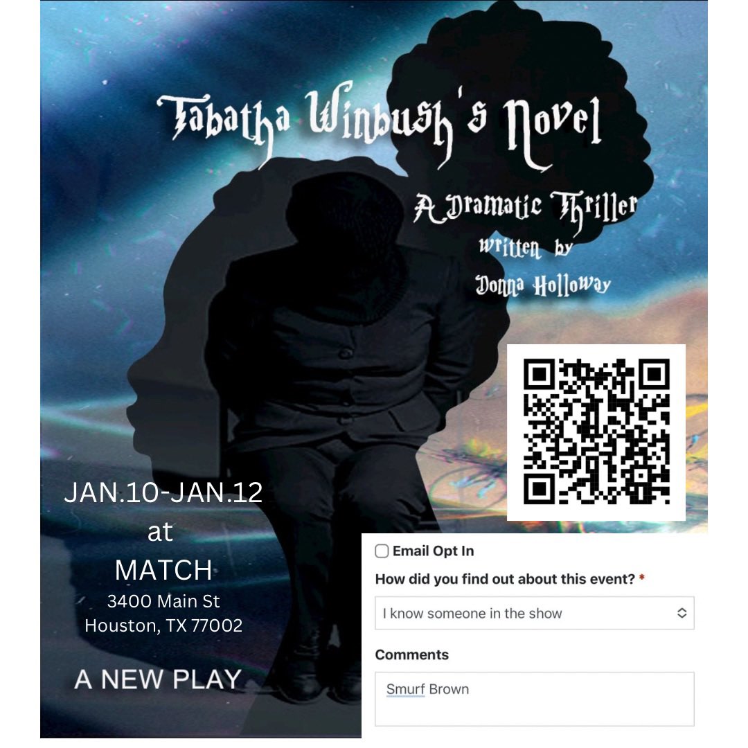 Curious about what Tabatha Winbush’s Novel is about? Check put below 

matchouston.org/events/2025/ta…