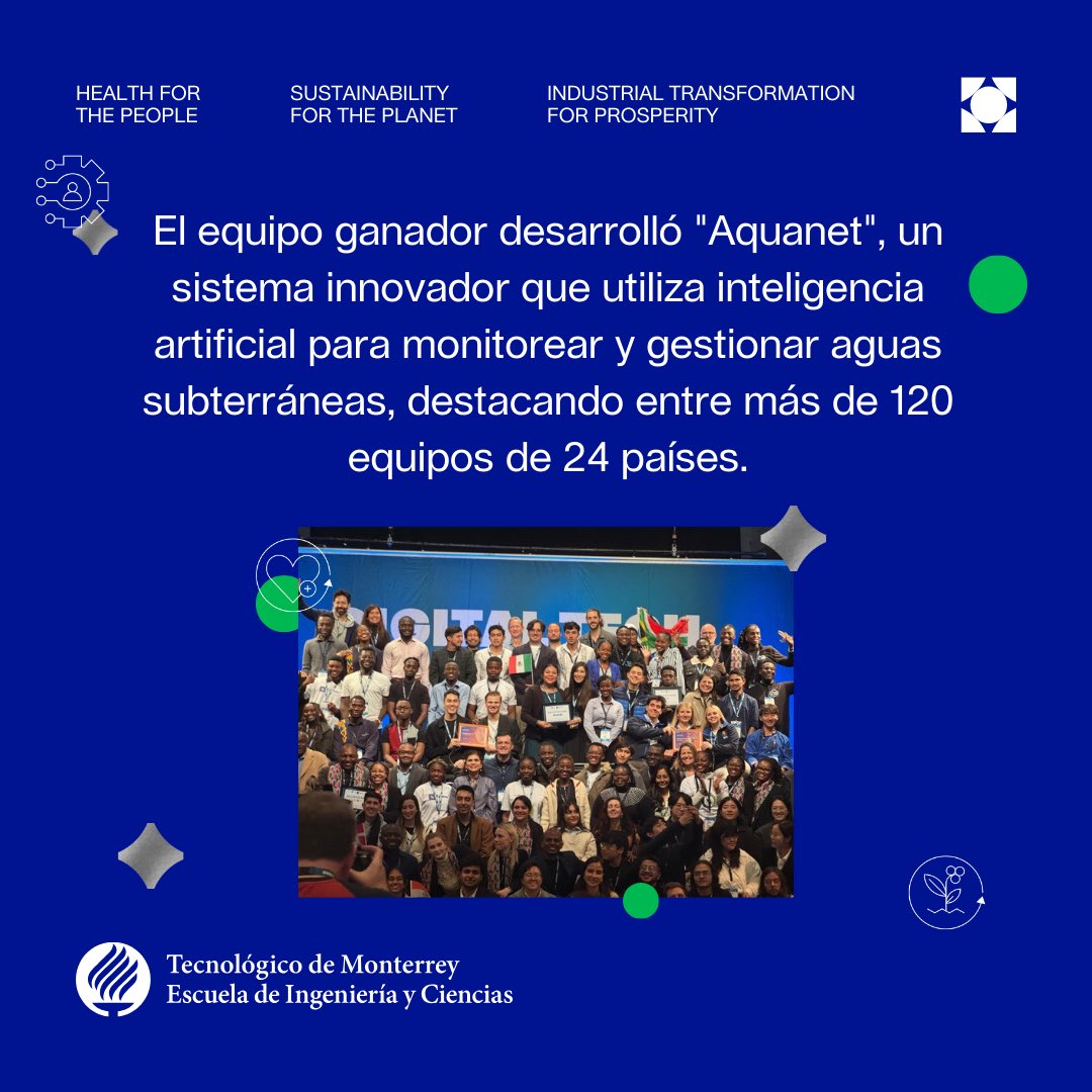 IngenieriasTec's tweet photo. Tres equipos del @TECcampusMTY participaron en la competencia internacional Next Generation Digital Action, organizada por la Universidad Técnica de Dinamarca (DTU) como parte de la Digital Tech Summit 2024. 
#Findingtheway https://t.co/OzdiQ6pL1k