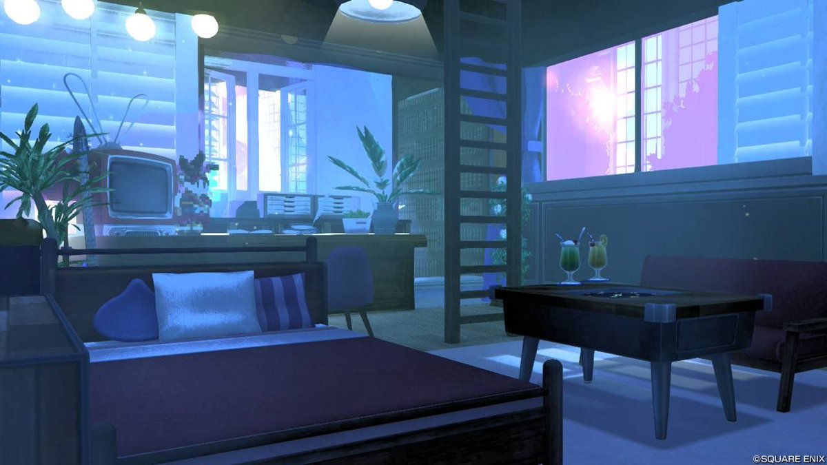 Lune_illusion's tweet image. なんと、かっこいい部門でハウコン100選に残りました🙌✨

100選はどれも素敵な作品ばかりですが、銀賞以上は投票で決まります。
もし気に入っていただけましたら、応援して下さると嬉しいです！

No.1052
【ニューレトロ・エモーショナリー】
#DQ10写真コンテスト #ハウジング #DQ10 #ドラクエ10