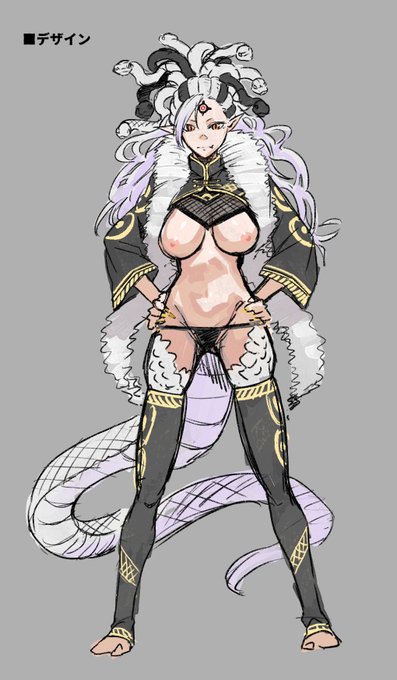 年賀絵用のキャラデザ
おっぱい!おっぱい!! 