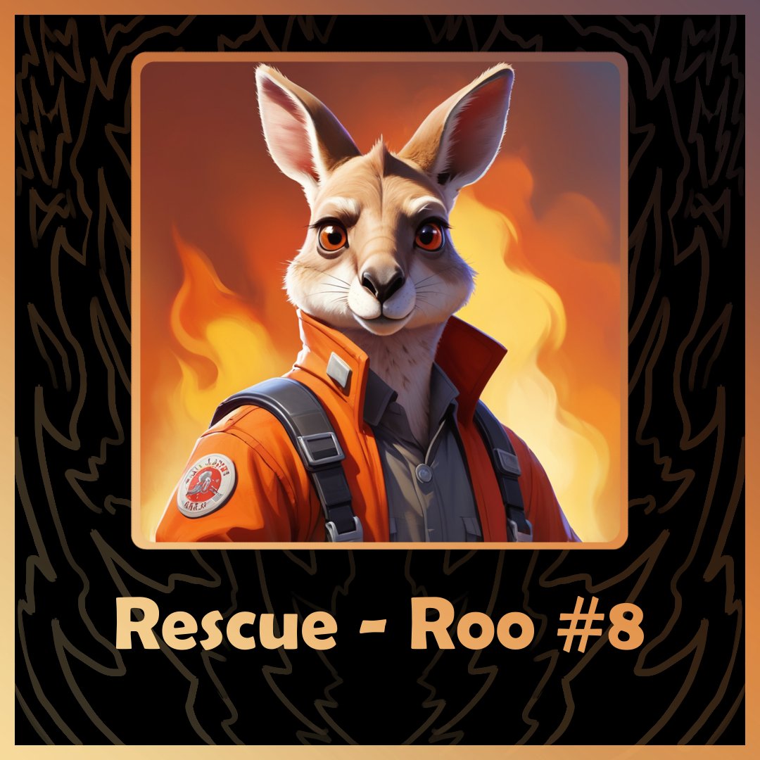 ProjectRescuee's tweet image. Look at this serious fella! You can see the fire in his eyes (pun intended!) 🦘🔥 #RescueRoo #ProjectRescue