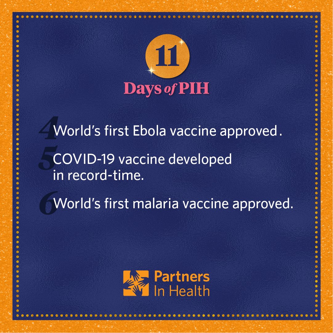 🌍 On the sixth day of PIH, let’s celebrate six pieces of good news in global health that keep us inspired

Explore more about these milestones: pih.org/article/good-n…