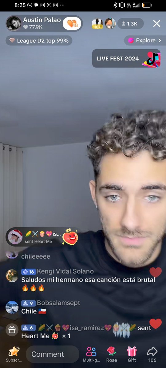 JulisaAlves's tweet photo. Me encanto el live en tik Tok, espero que Austin siga en esa plataforma #AustinPalao https://t.co/2FXLv5Xwu7