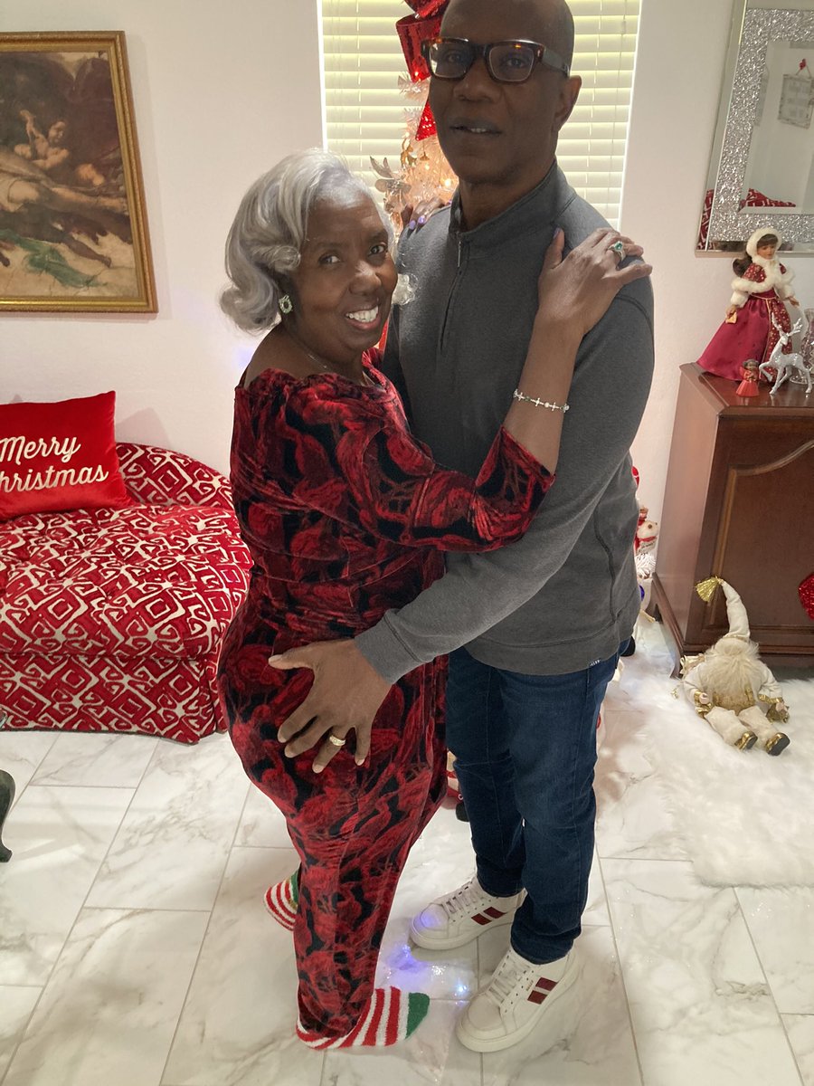 43 years of marriage, and it keeps getting better.

#MerryChristmas #BlackLove #Marriage