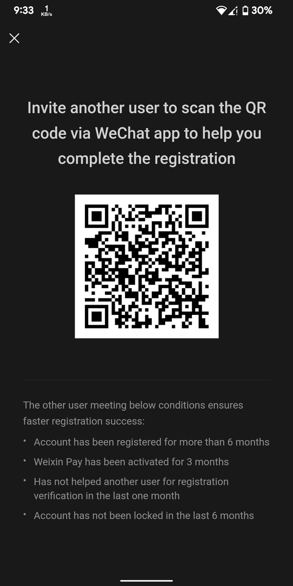 Fahimshuaibe1's tweet image. Please anyone help wechat verification. Emergency please 🥺.
#wechat 
#wechatverification