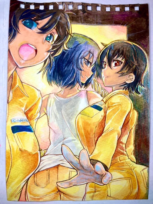 #ホシノ生誕祭2024過去絵でお祝い  