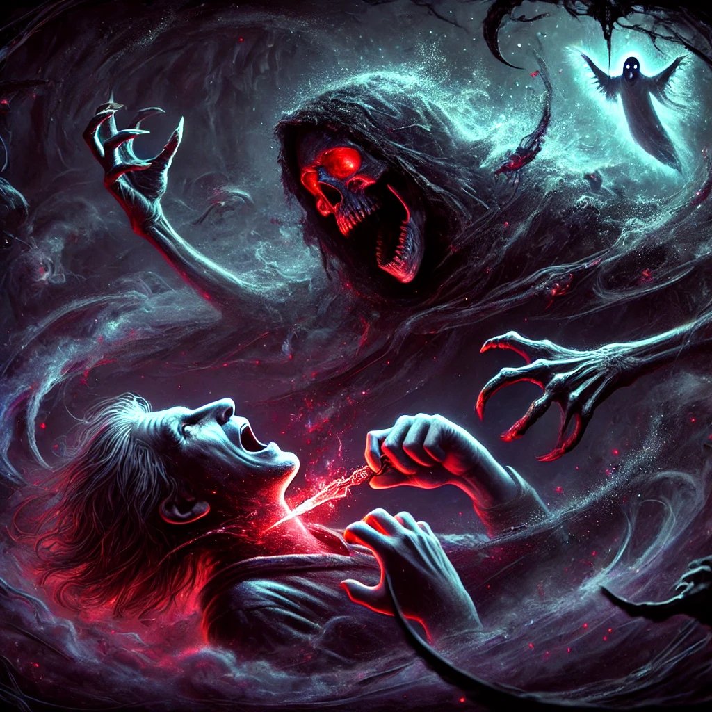 DareToDreamDRMW's tweet image. "Do you feel it? The pull, the chill, the weight in the air? That’s me. Another soul caught in my web, another light extinguished.

Run, little traders. Panic if you must. It only makes the hunt sweeter."

#DreamweaverToken #SoulCollector #CryptoNightmare