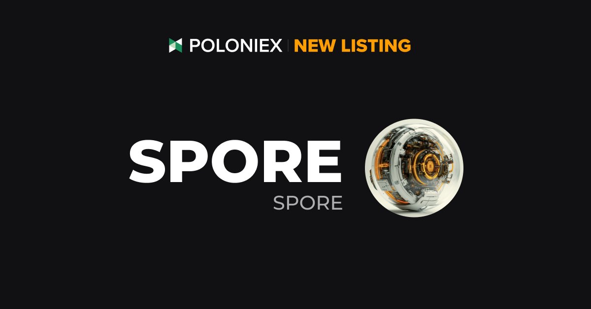 Poloniex's tweet image. 🚀 Poloniex New Listing $SPORE @sporedotfun
 
✅ Deposit open on Dec 27th, 08:00 (UTC)

✅ Full trading enable on Dec 27th, 10:00 (UTC)

Details: support.poloniex.com/hc/en-us/artic…