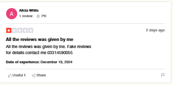 BakerS_tTrader's tweet image. How is it even possible for one person to leave multiple reviews on @Trustpilot? 
If that&apos;s a loophole, then everything this guy is claiming about @AlphaCapitalUK deserves a serious attention. 
@PFRT_X @PropFirmMedia @_fuckcelebs