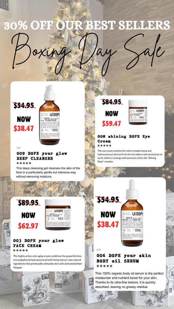 gingerlyspice's tweet photo. Don't miss out—30% off select products!

🕛 Sale ends tomorrow, December 27 at 11:59 PM PST

We've handpicked 17 BEST-SELLERS with limited quantities. Act fast to grab your favorites before they're gone! shop -
https://t.co/Un2lGBRjEQ https://t.co/UHdEESlPkI