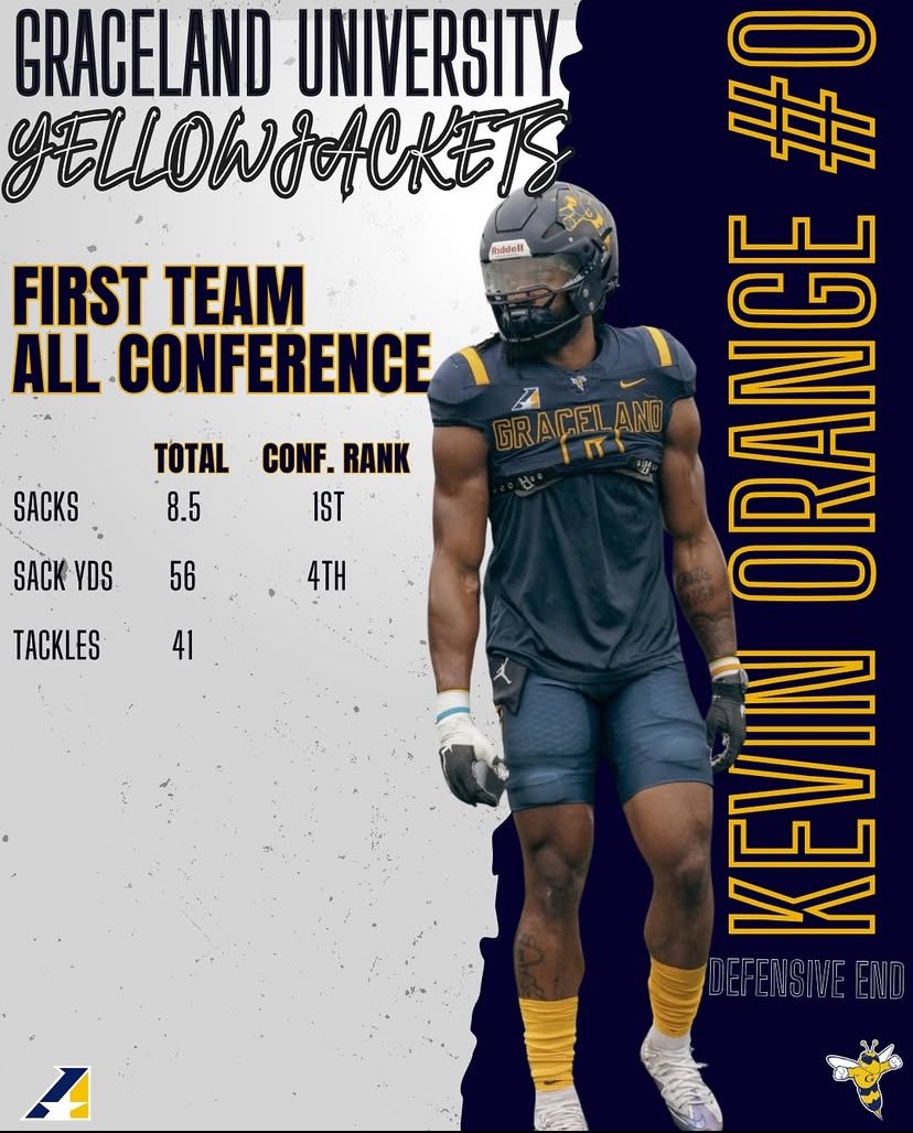 kd_kedarius's tweet image. Blessed to receive an offer from Graceland University 🔵🟡
@CoachStaback 
@GracelandFB