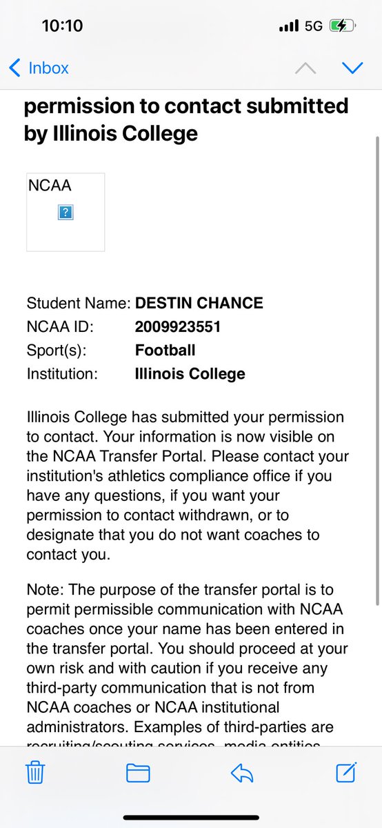 Officially in the Portal!