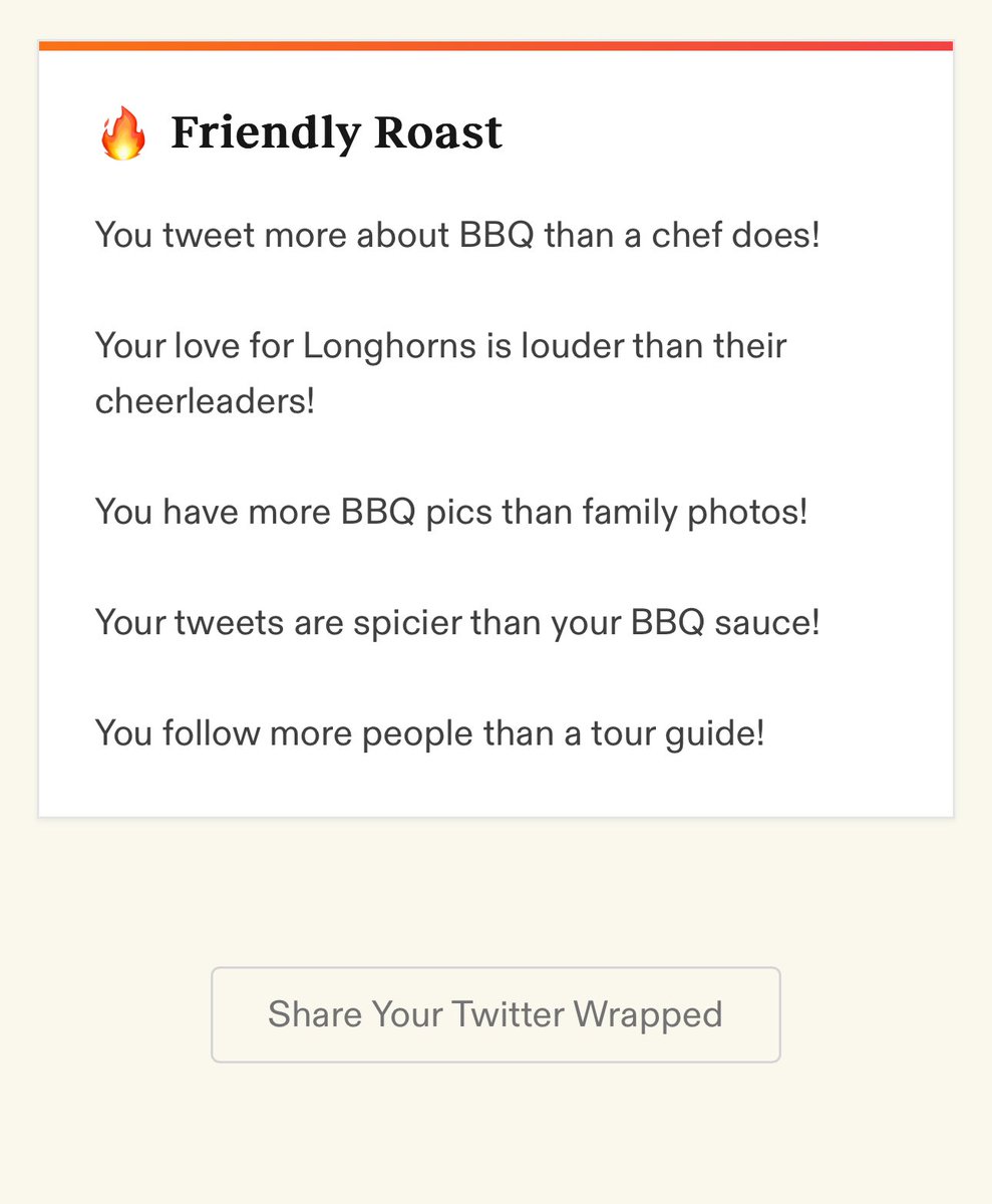 mccrary903's tweet image. Here is my 2024 Twitter Wrapped!

See ya on the flip side.  I suspect 2025 will look much the same.  🤘🐮🔥

twitterwrapped.exa.ai/mccrary903?sha…

x.com/ExaAILabs/stat…