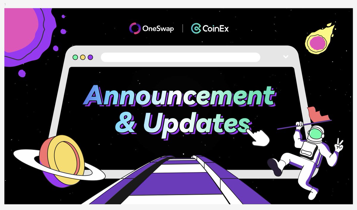 OneSwap (@oneswap) on Twitter photo ⏰CoinEx Mining with $ONES is ending soon – but this is just the beginning!
Stay tuned for what’s coming next!
👇Earn $ONES on <a href="/coinexcom/">CoinEx Global</a>: coinex.com/en/mining/7?po… ⏰CoinEx Mining with $ONES is ending soon – but this is just the beginning!
Stay tuned for what’s coming next!
👇Earn $ONES on <a href="/coinexcom/">CoinEx Global</a>: coinex.com/en/mining/7?po…
