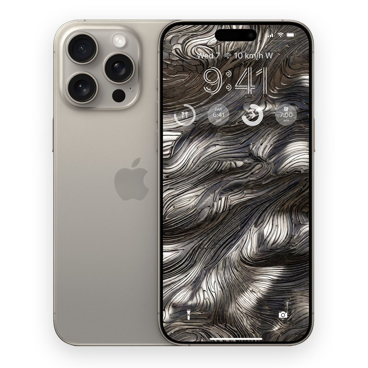 SiriuxArt's tweet image. Stylish titanium ripple.
siriuxart.etsy.com/?section_id=49…

#TitaniumDesign #iPhonePro #LuxuryWallpapers