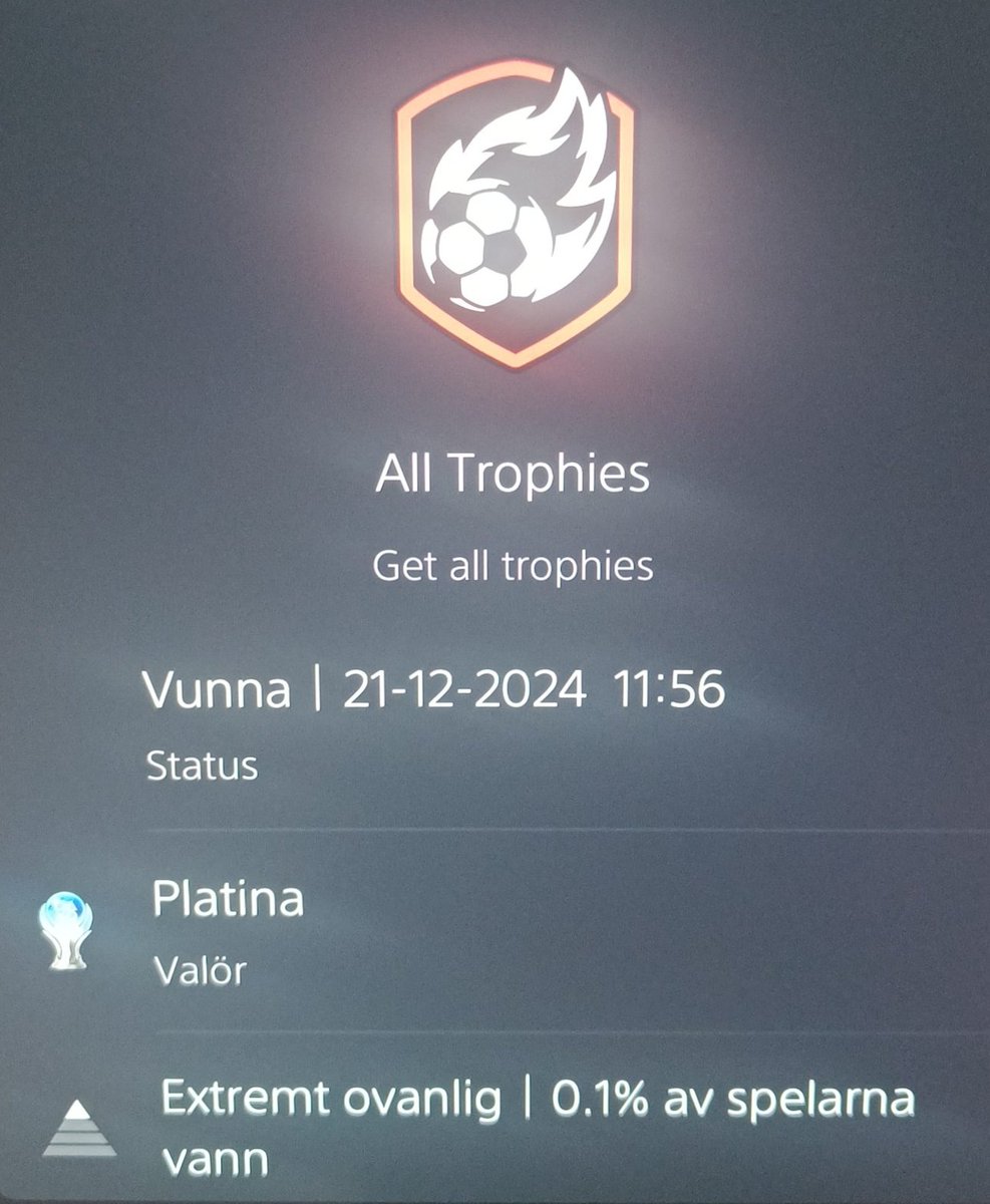 Platinum <a href="/UFLgame/">UFL</a> ⚽🎮

I'm enjoying the game and it has potential. Hopefully the patch that comming mid january change the game in the right direction.

#UFLgame #esport #football #gaming #fresh #newgame #trophy #platinum