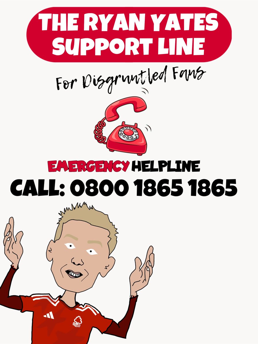 #NFFC 🔴⚪️🔴 Have You, Or Your Club Been Rattled By Yatesy This Season⁉️

Don’t Suffer In Silence…🌳♥️