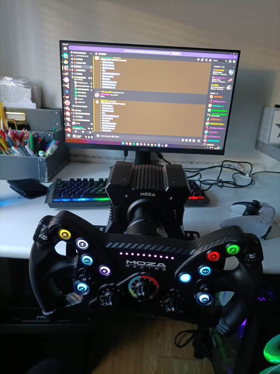 Laamasss4v (@lamas4v) on Twitter photo New steering wheel 🤩
I'm looking forward to improving and progressing. The absolute prime is coming 🏎️
@Chris_Samxraj
<a href="/LoloVeraa_/">Lolo Vera</a> <a href="/carlos__gal/">Carlos Galindo</a> <a href="/CTorresL91/">Carlos Torres</a> New steering wheel 🤩
I'm looking forward to improving and progressing. The absolute prime is coming 🏎️
@Chris_Samxraj
<a href="/LoloVeraa_/">Lolo Vera</a> <a href="/carlos__gal/">Carlos Galindo</a> <a href="/CTorresL91/">Carlos Torres</a>