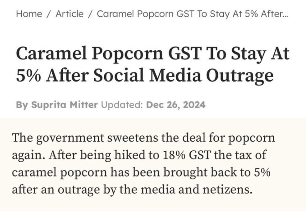 BudhilVyas's tweet image. GST DRAMA: From 18% to 5% Overnight
 🚨 

Zero meetings ❌
Zero discussion ❌
Zero transparency ❌

And they say #crypto needs regulation 🤡

System running on trust me bro vibes 

This is why we need transparent, decentralized governance