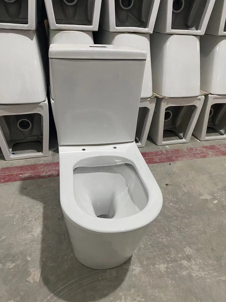 Hot selling Europe standard toilet, rimless system #sanitaryware #bathroom #ceramictoilet #inodoro #toilets