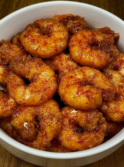 海老の塩コショウ、ぜひお試しください! !
エビQ弾締まりました!外はカリッとしていて、中は柔らかくて、香りはぼんやりしています!