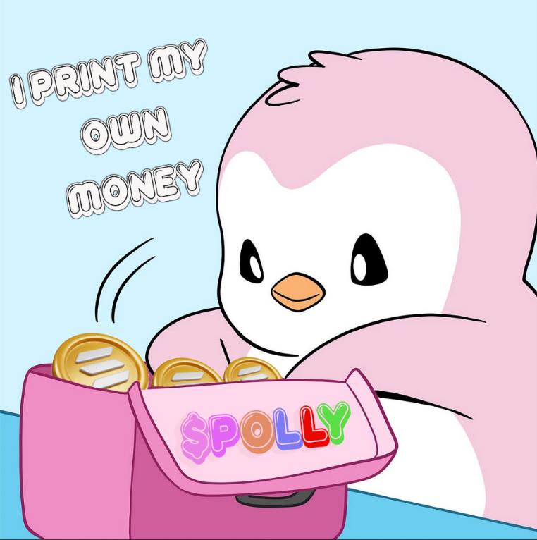 PollyThePudgy's tweet photo. Well @pudgypenguins may have printed for the masses, but I print my own! 💅🐧 Independent penguin over here 🤭 https://t.co/aLDMmr3MNi