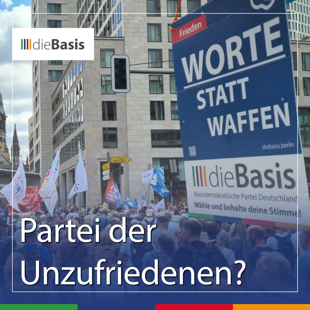 Studie widerlegt die Zuschreibung zum rechten Spektrum

Fazit der Autoren: dieBasis ist erkennbar keine rechtspopulistische Partei. Die klare Anti-Establishment-Orientierung mache sie auch nicht dazu.

👉 Beitrag: diebasis-partei.de/2024/12/studie… 

#diebasis #framing #dubistdiebasis