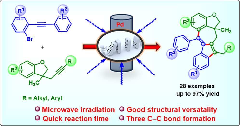 @Gs Research Group IITH (@gschemlab) on Twitter photo Delighted to share our recent article in <a href="/JOC_OL/">J Org Chem/Org Lett</a>. Entitled as "Microwave-Assisted Palladium-Catalyzed Crossover-Annulation: Access to Fused Polycyclic Benzofuran Scaffolds." Congrats to <a href="/KomalG8928/">Komal Goel</a>. Thanks to <a href="/IITHyderabad/">IIT Hyderabad</a> <a href="/CHYIITH/">Department of Chemistry, IIT Hyderabad</a> <a href="/serbonline/">SERB</a>. pubs.acs.org/doi/10.1021/ac… Delighted to share our recent article in <a href="/JOC_OL/">J Org Chem/Org Lett</a>. Entitled as "Microwave-Assisted Palladium-Catalyzed Crossover-Annulation: Access to Fused Polycyclic Benzofuran Scaffolds." Congrats to <a href="/KomalG8928/">Komal Goel</a>. Thanks to <a href="/IITHyderabad/">IIT Hyderabad</a> <a href="/CHYIITH/">Department of Chemistry, IIT Hyderabad</a> <a href="/serbonline/">SERB</a>. pubs.acs.org/doi/10.1021/ac…