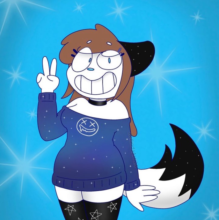 Fan art I made for <a href="/stariaat/">Stariaat 🌱 COMMS OPEN</a> :D ( October 2024 )