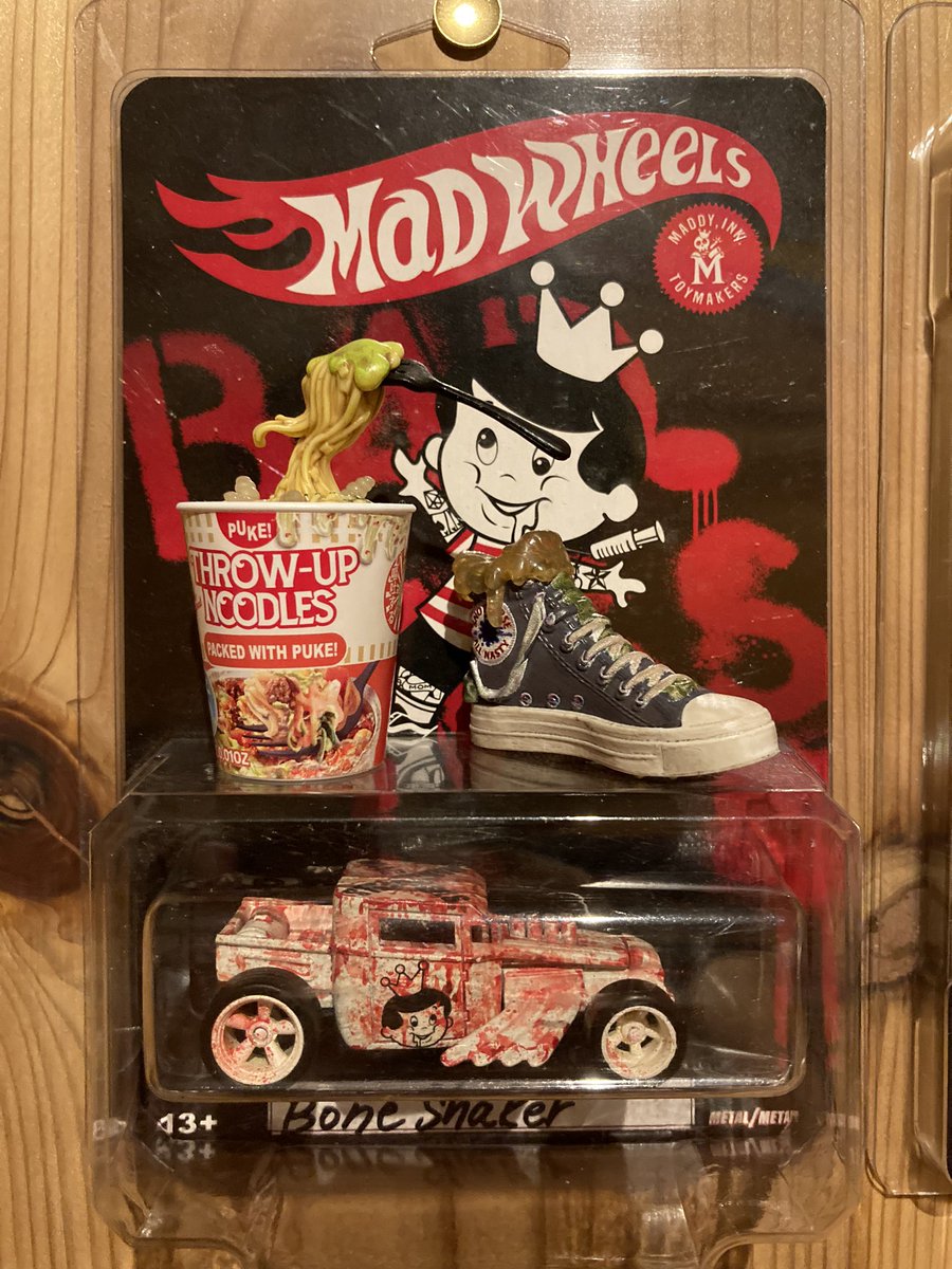 Hotwheels_taka's tweet photo. お気に入りボーンシェイカー🤩
#ホットウィール #Madwheels
#hotwheels #ボーンシェイカー https://t.co/NG8RqwlLEj