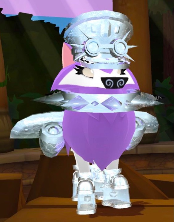 Just my Animal Jam pilot/plane arctic wolf avatar! :D ( November 2024 )