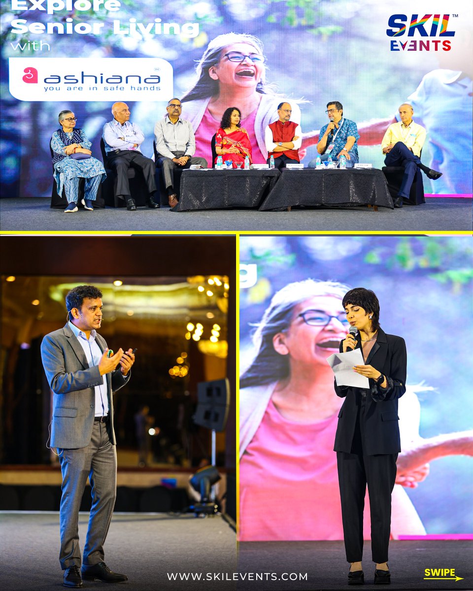 ✨ Where Moments Became Memories! ✨ #SKILEvents turned Aashiana Housing’s grand gathering into an unforgettable experience at The Lalit, Mumbai! 🏨 From vibrant branding to impactful impressions, every detail reflected our passion for crafting extraordinary events. 💡🎤
