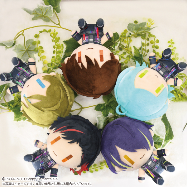 🌟新商品追加情報 ぺたんおすわりぬいぐるみ【流星隊】の紹介写真が