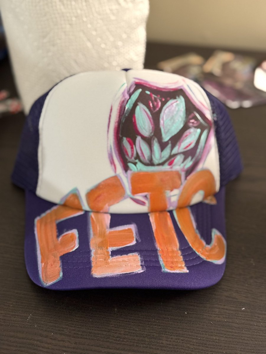 Workin on a super cute trucker hat to wear to <a href="/fetc/">FETC</a> #FETC25 #FETC in a few weeks😎🔥🥰. Can’t wait for the <a href="/EduGuardian5/">EduGuardians</a> event! <a href="/JenWomble/">Jennifer Womble →#FETC Jan. 11-14, 2026</a>  <a href="/farmerfaubs/">Farmer Faubs 🤠+🌈</a> ❤️🧡💜💙