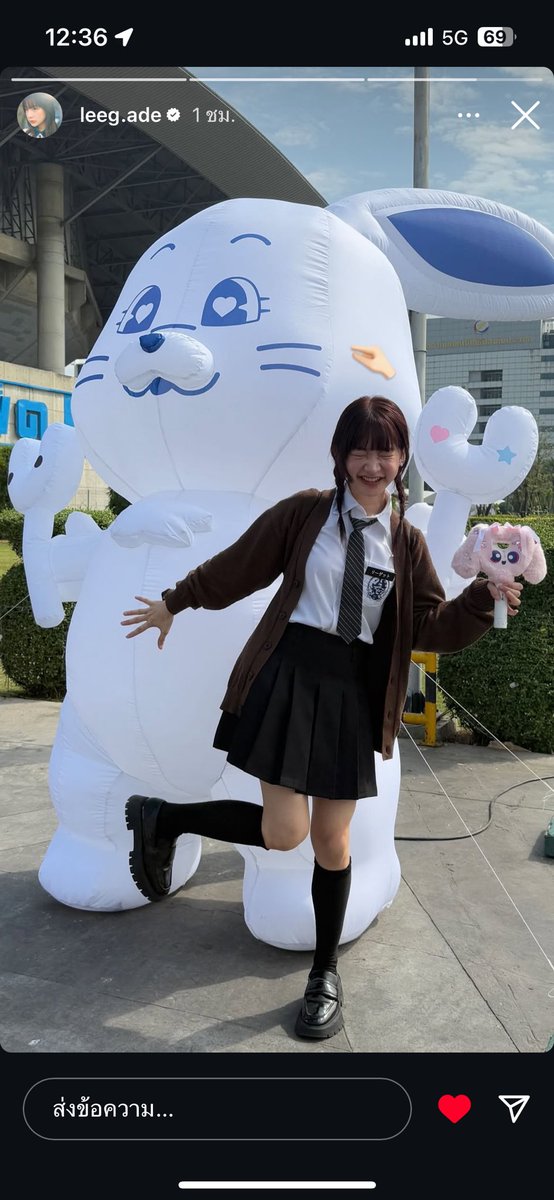 จะบ้าา สตอรี่คุณลีเกดโคตรน่ารักกก แต่ง ditto ไปหานิวจีน บันนี่พวกนางเริ่ดเนาะแต่ละคน