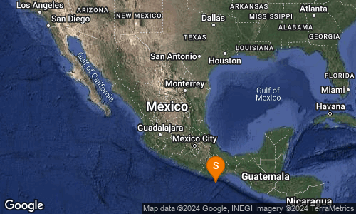 SismologicoMX's tweet photo. SISMO Magnitud 4.1 Loc  69 km al SUR de S PEDRO POCHUTLA, OAX 26/12/24 23:23:03 Lat 15.12 Lon -96.53 Pf 16 km https://t.co/wG2YJTd0Lt