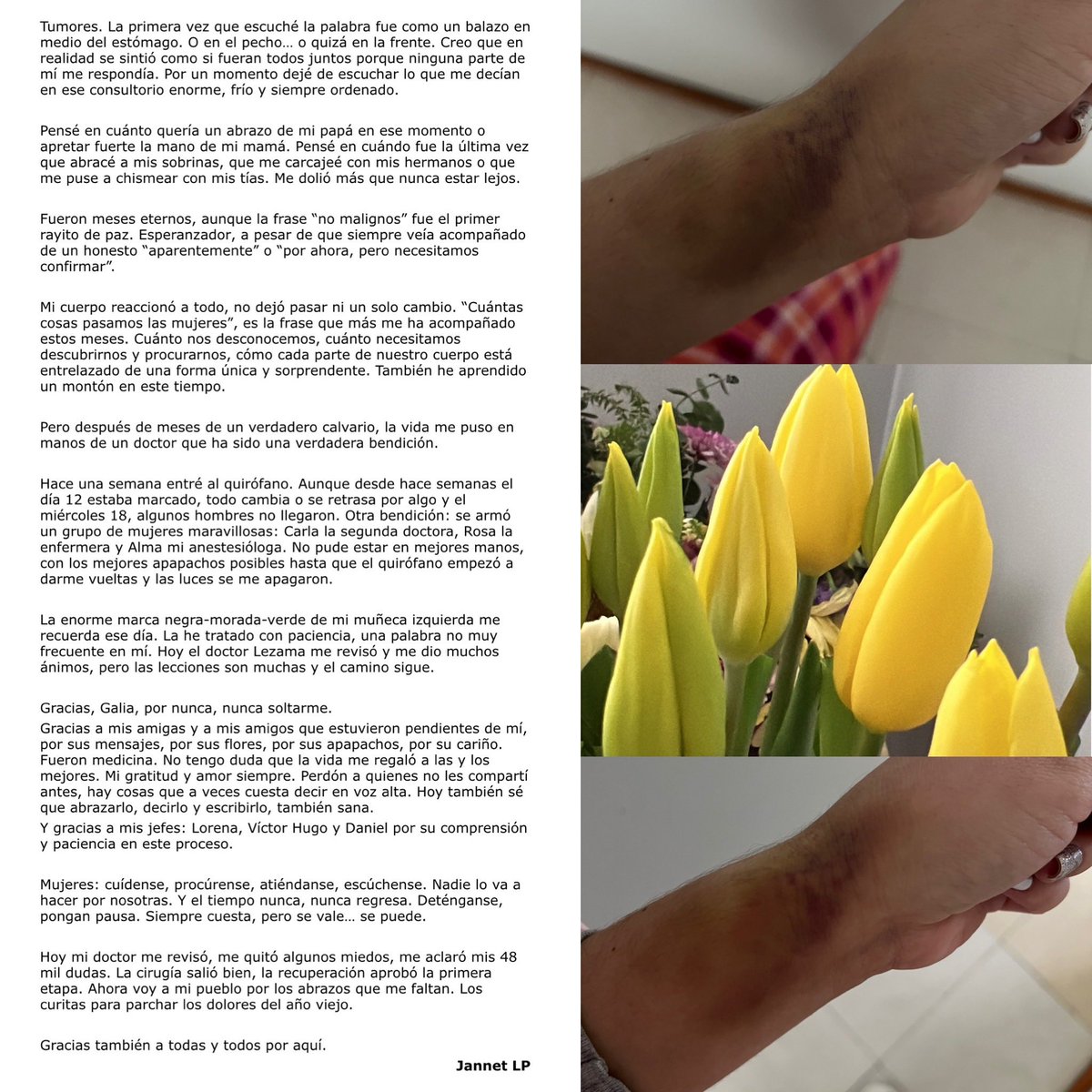 Jannet López Ponce tweet media